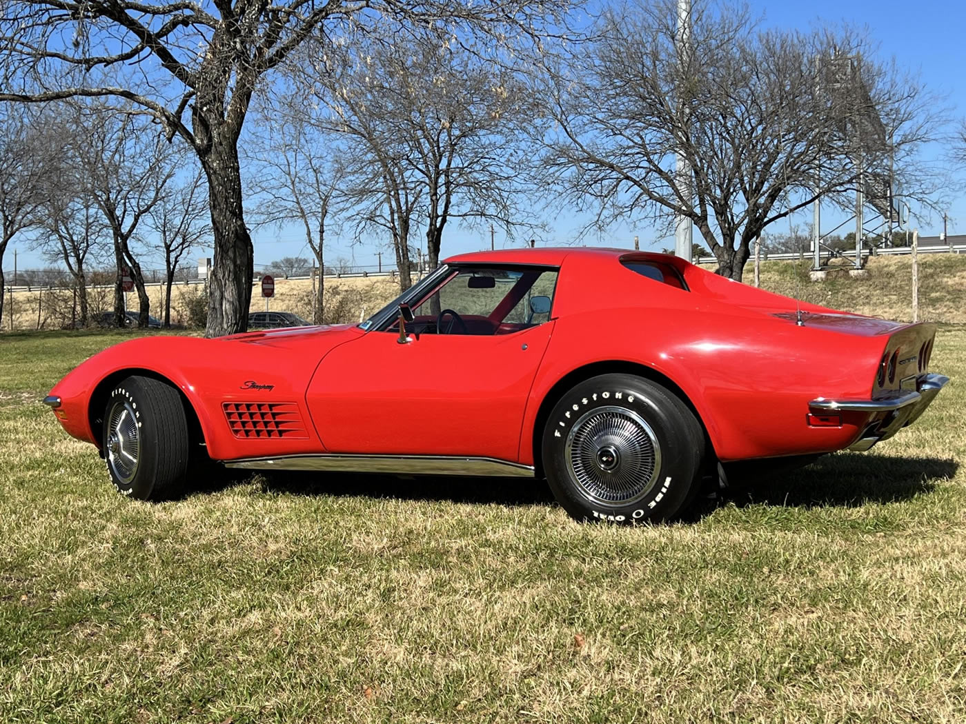 1970 Corvette Coupe L46 350/350 4-Speed in Monza Red