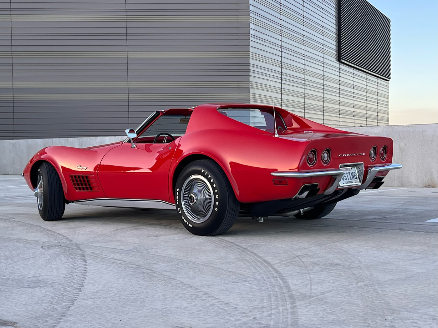 1970 Corvette Coupe L46 350/350 4-Speed in Monza Red