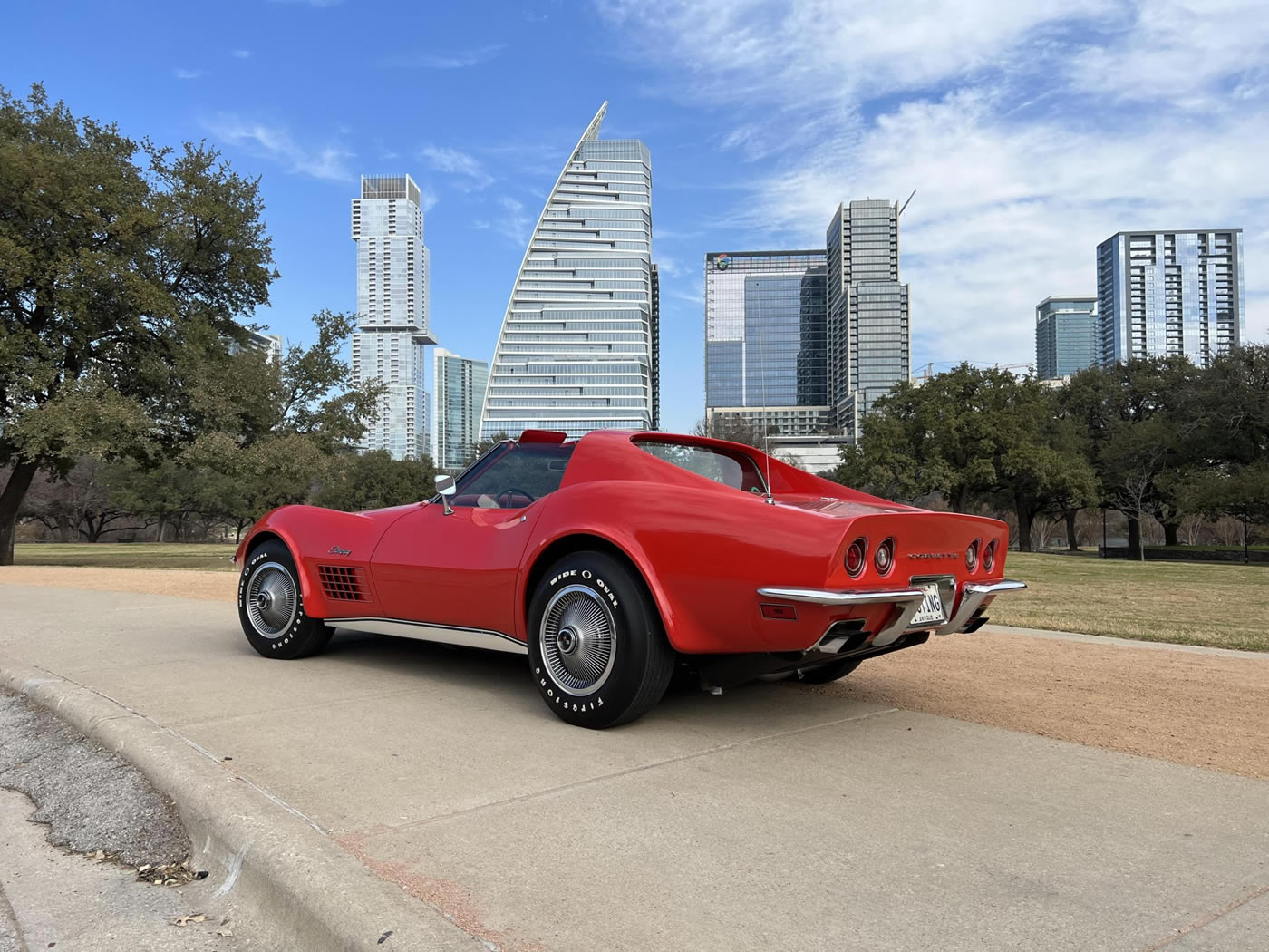 1970 Corvette Coupe L46 350/350 4-Speed in Monza Red