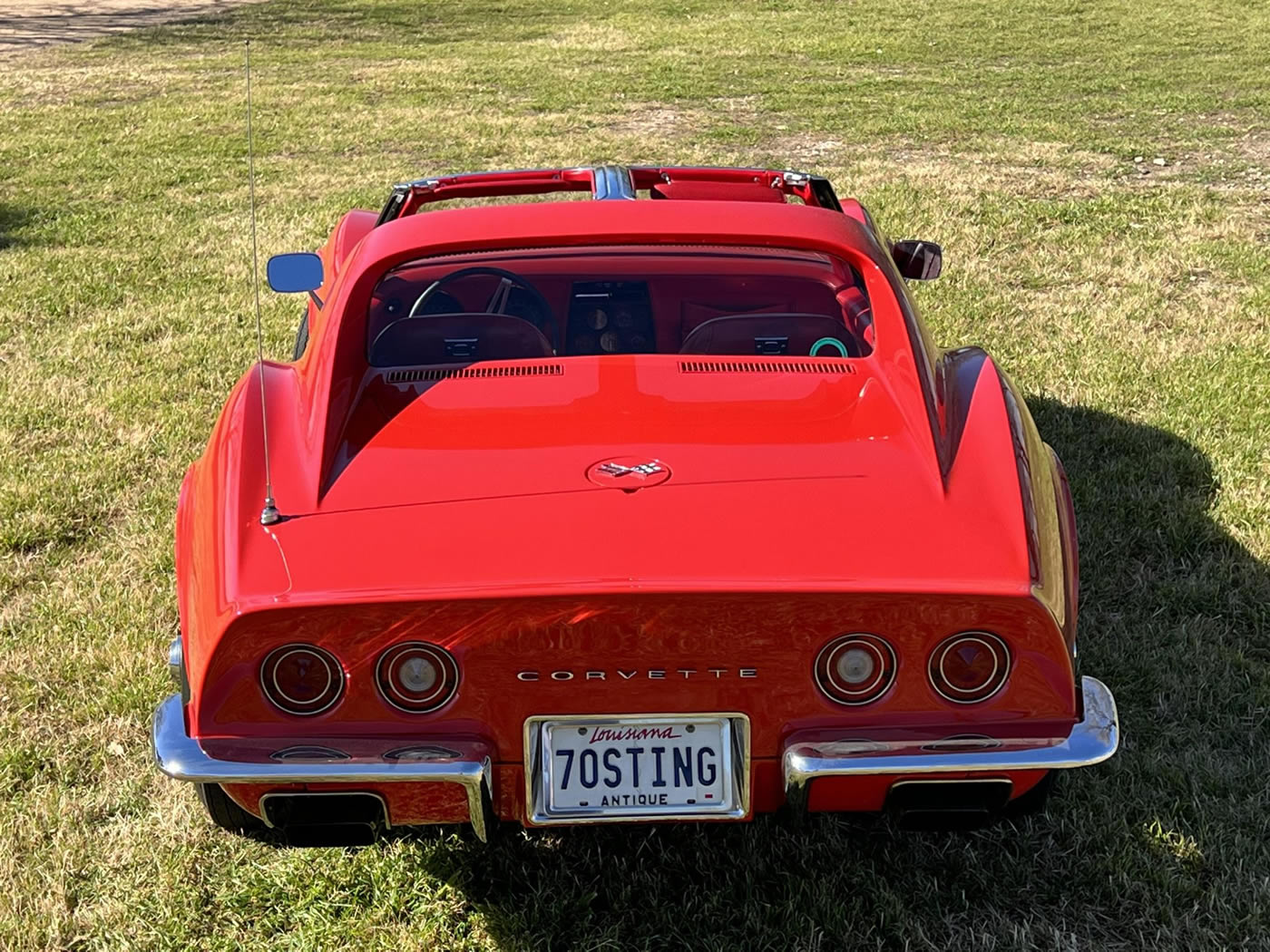 1970 Corvette Coupe L46 350/350 4-Speed in Monza Red