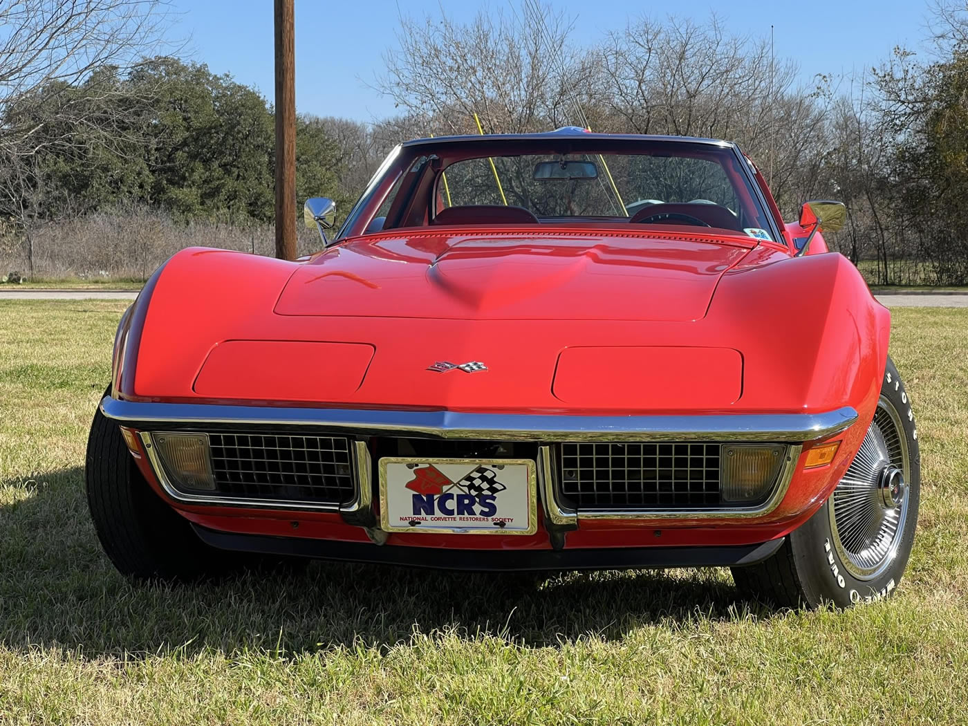 1970 Corvette Coupe L46 350/350 4-Speed in Monza Red