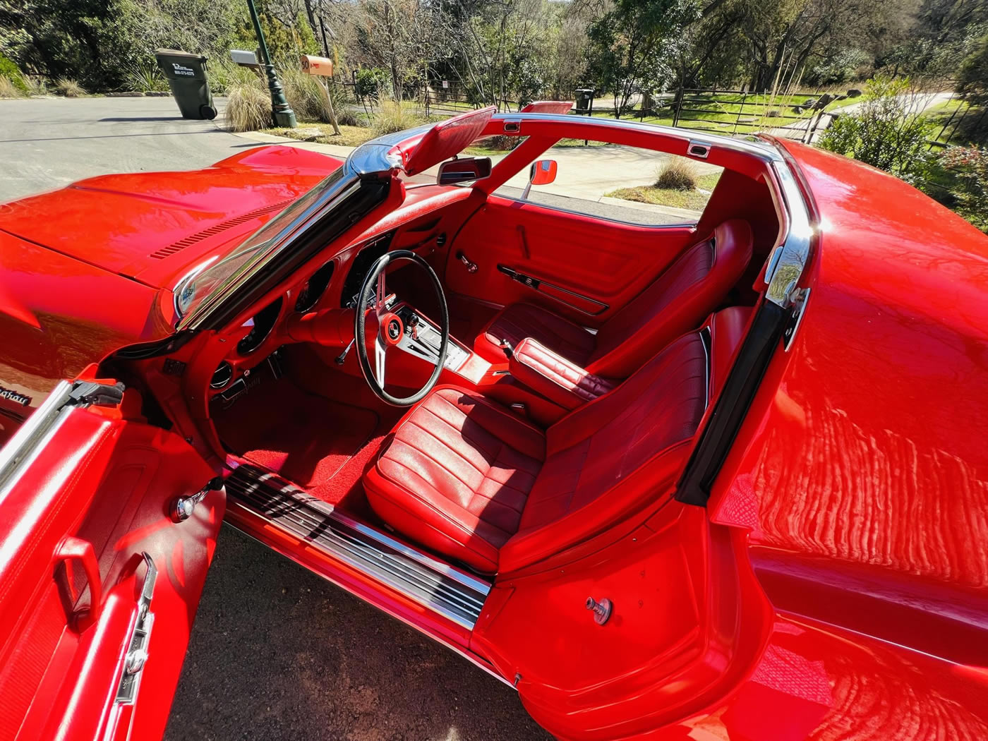 1970 Corvette Coupe L46 350/350 4-Speed in Monza Red