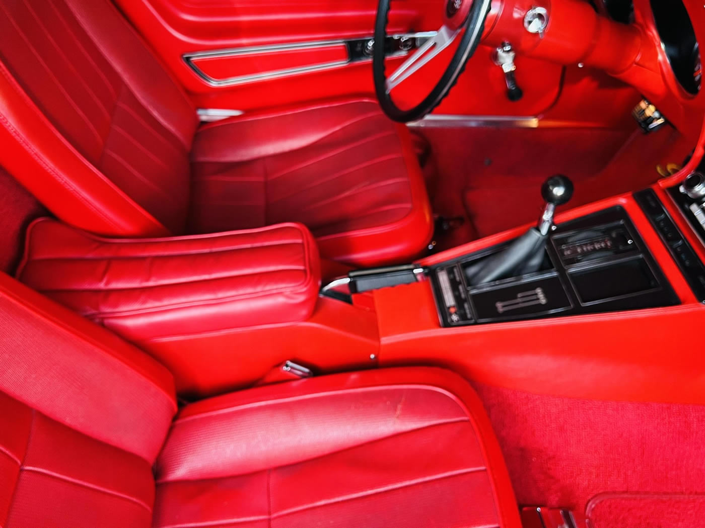 1970 Corvette Coupe L46 350/350 4-Speed in Monza Red