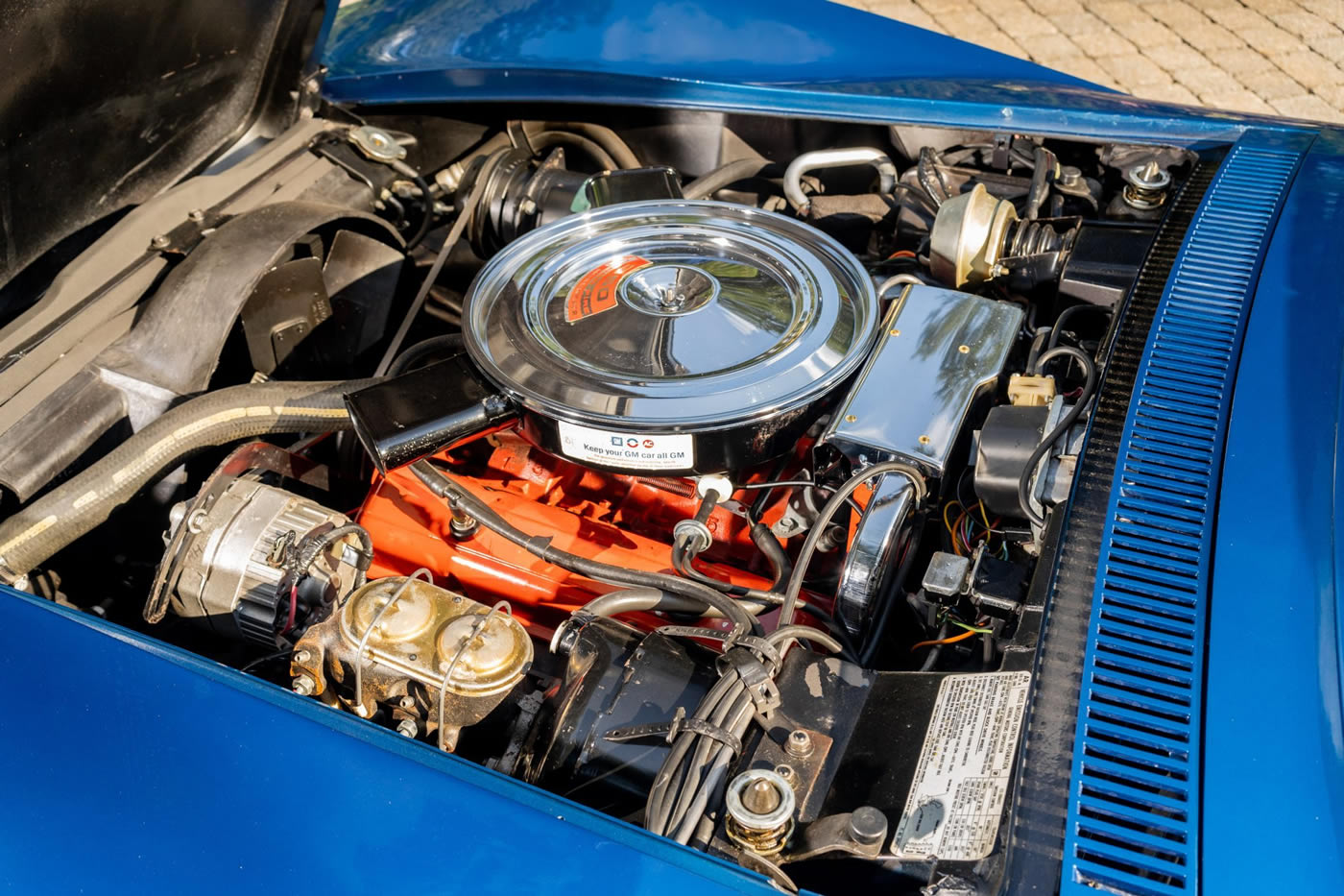 1971 Corvette Coupe in Bridgehampton Blue