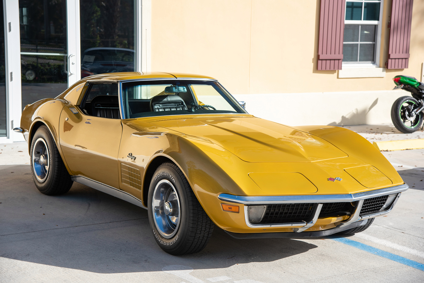 1971 Corvette Coupe in War Bonnet Yellow