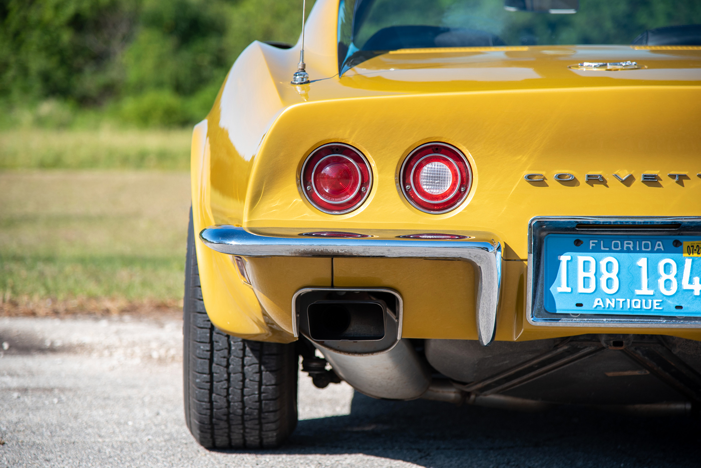 1971 Corvette Coupe in War Bonnet Yellow