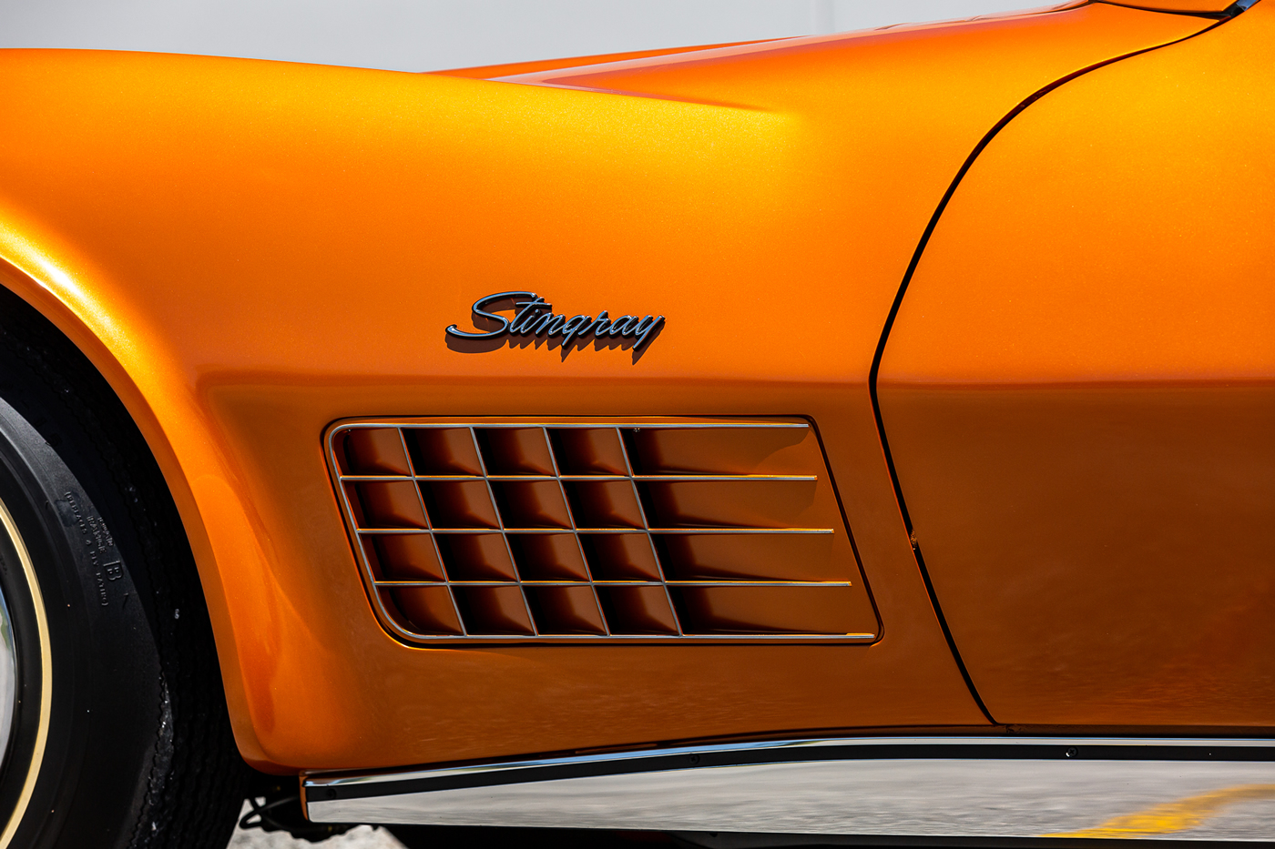 1971 Corvette Coupe LS6 454/425 in Ontario Orange