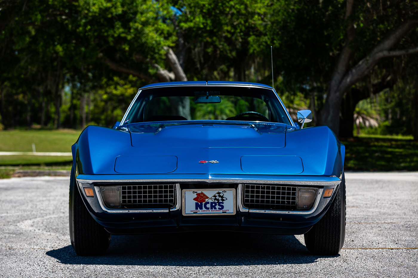 1971 Corvette Coupe LS6 in Bridgehampton Blue