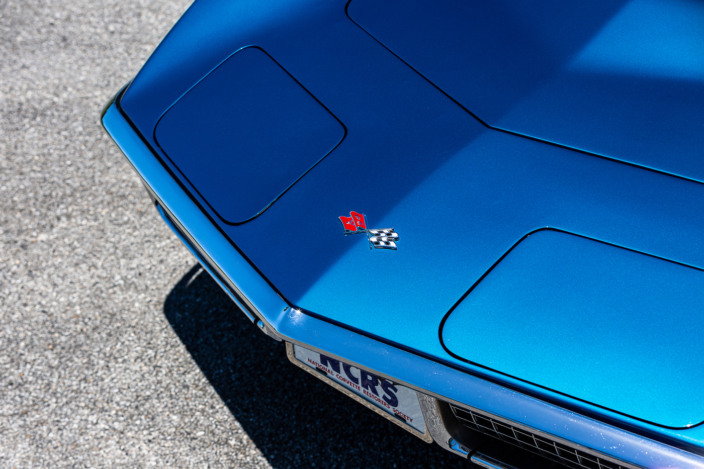 1971 Corvette Coupe LS6 in Bridgehampton Blue