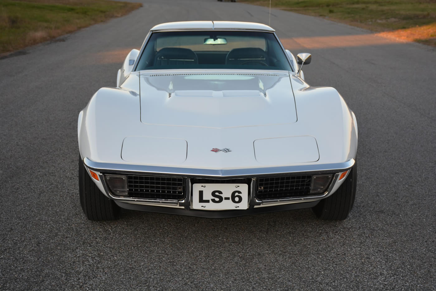 1971 Corvette LS6 Coupe in Classic White