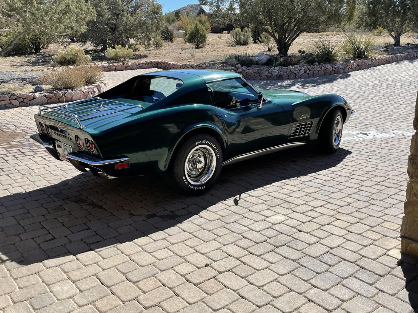 1971 Corvette LT-1 in Brands Hatch Green