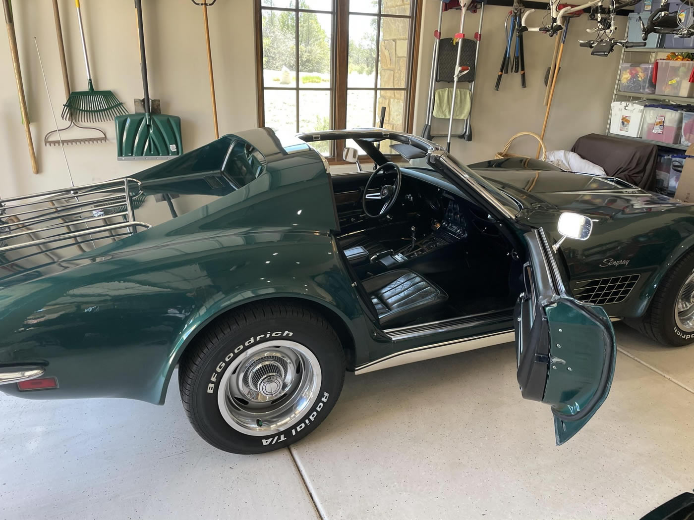 1971 Corvette LT-1 in Brands Hatch Green