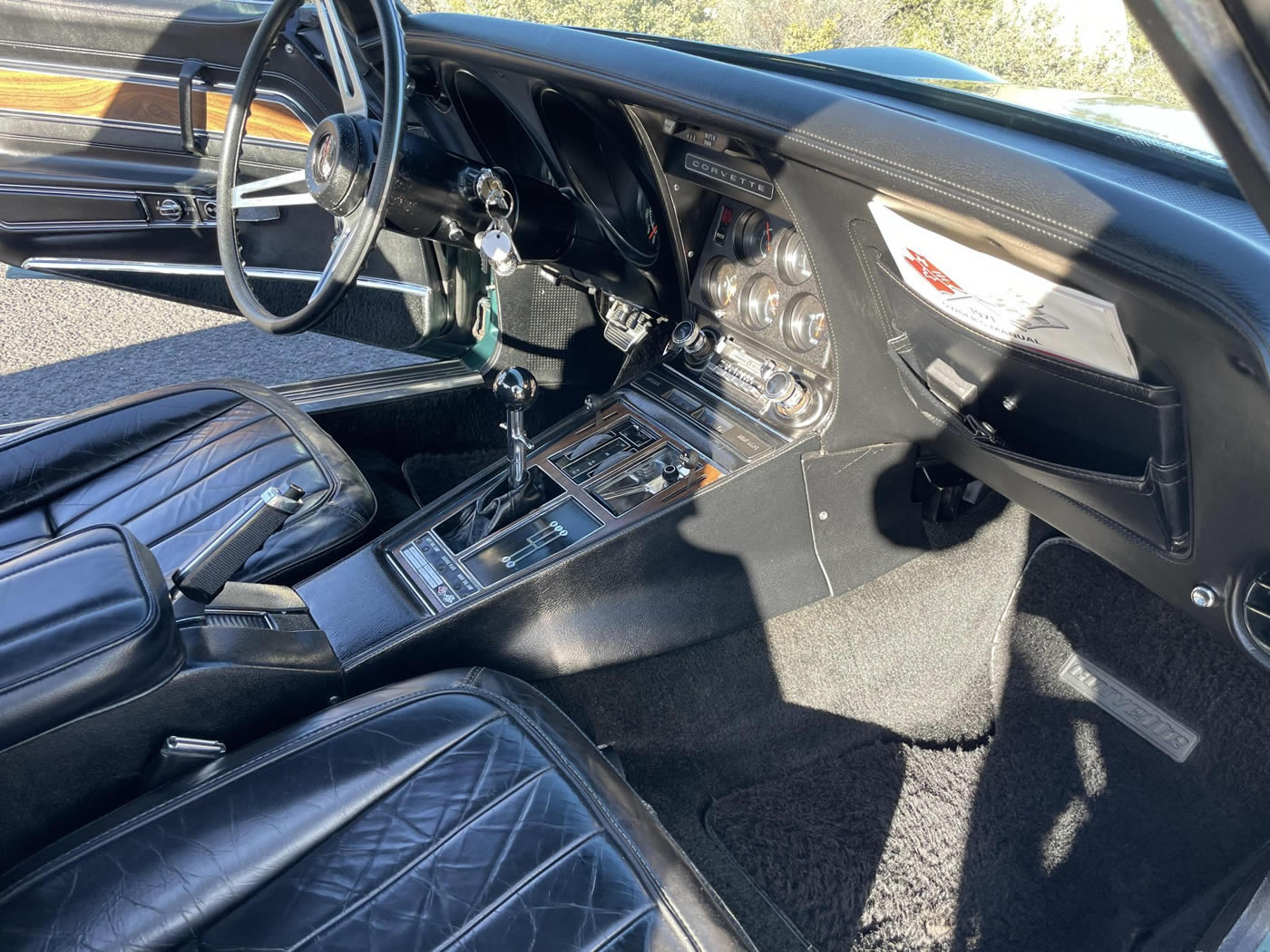 1971 Corvette LT-1 in Brands Hatch Green