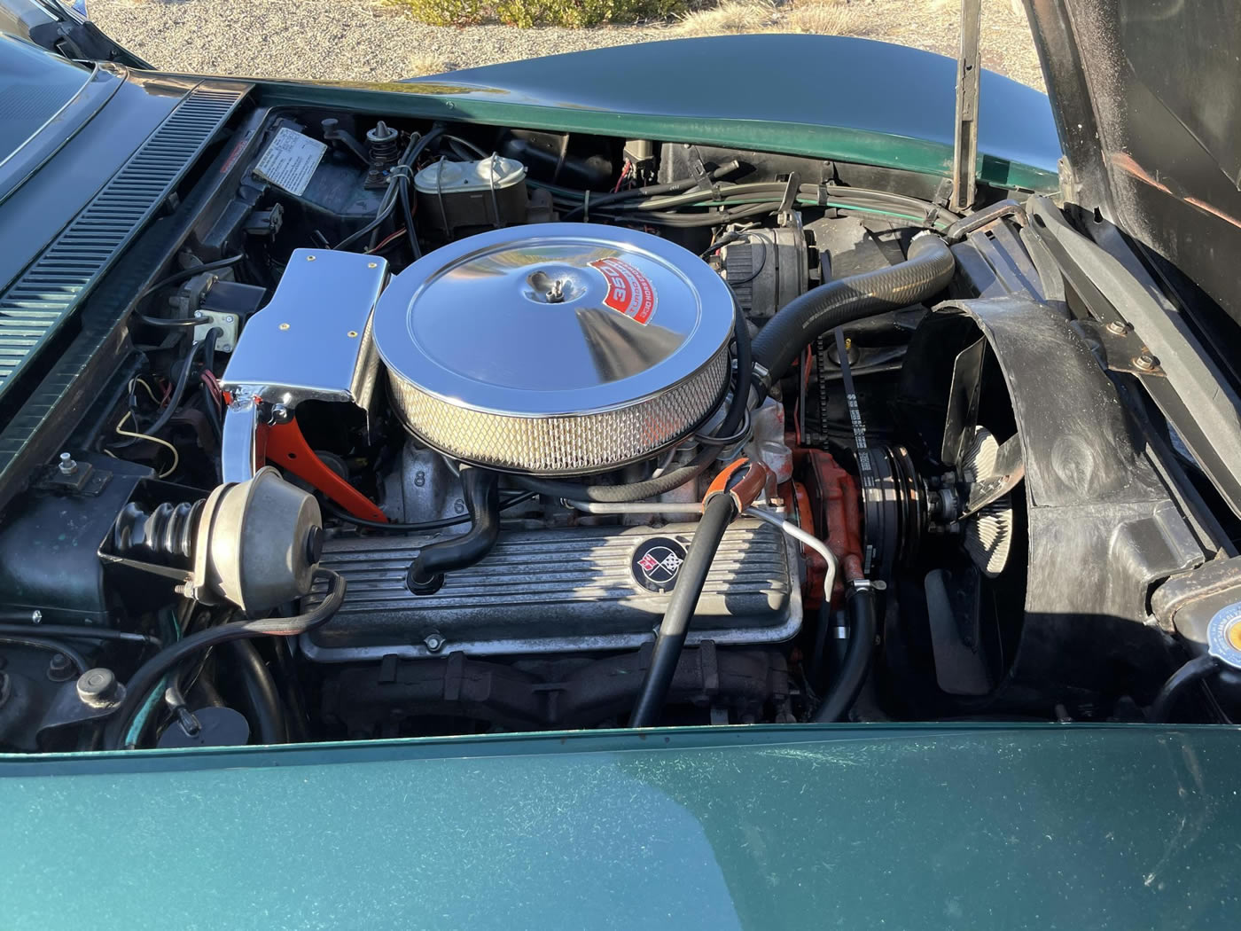 1971 Corvette LT-1 in Brands Hatch Green