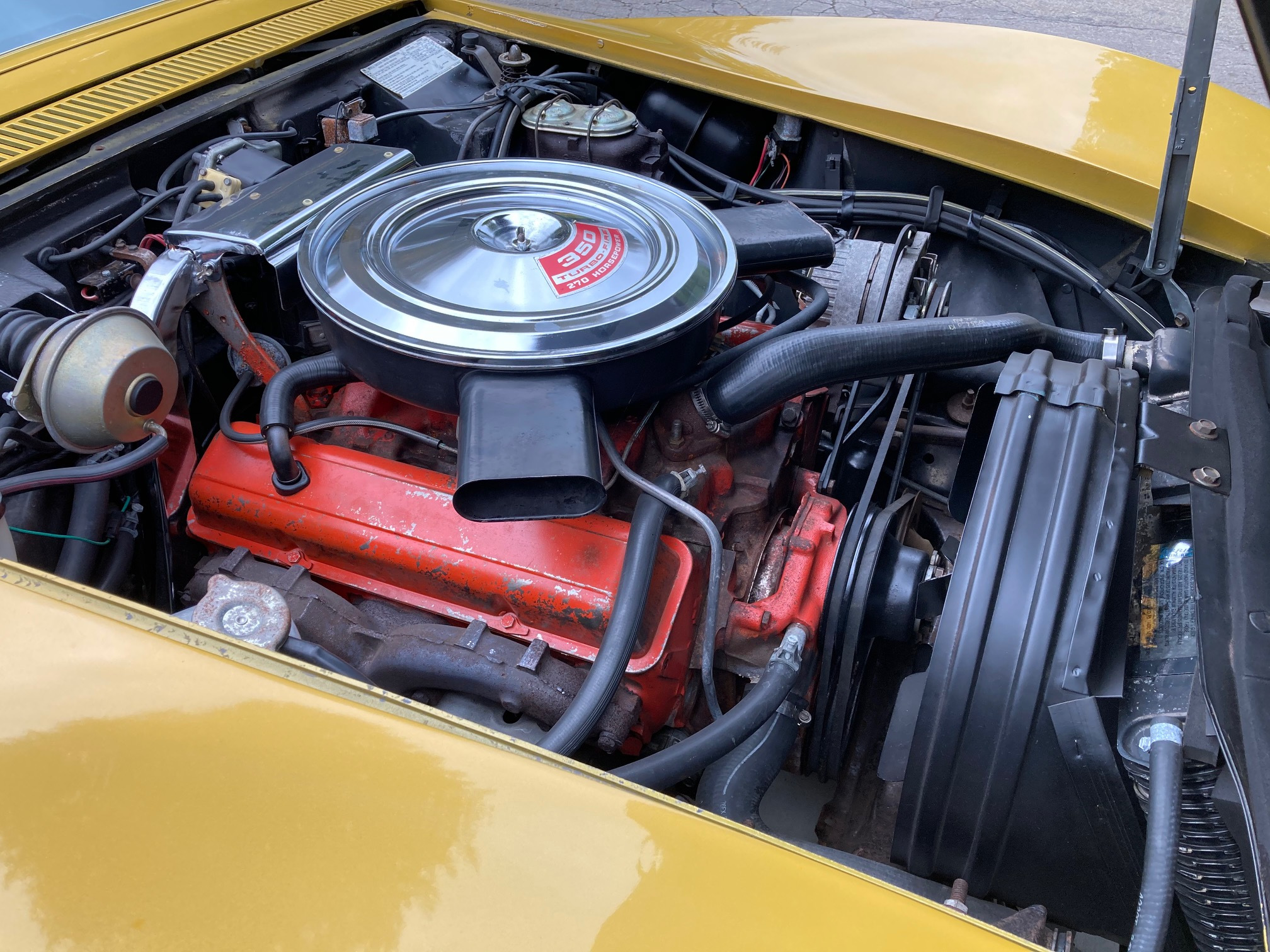 1971 Corvette - War Bonnet Yellow