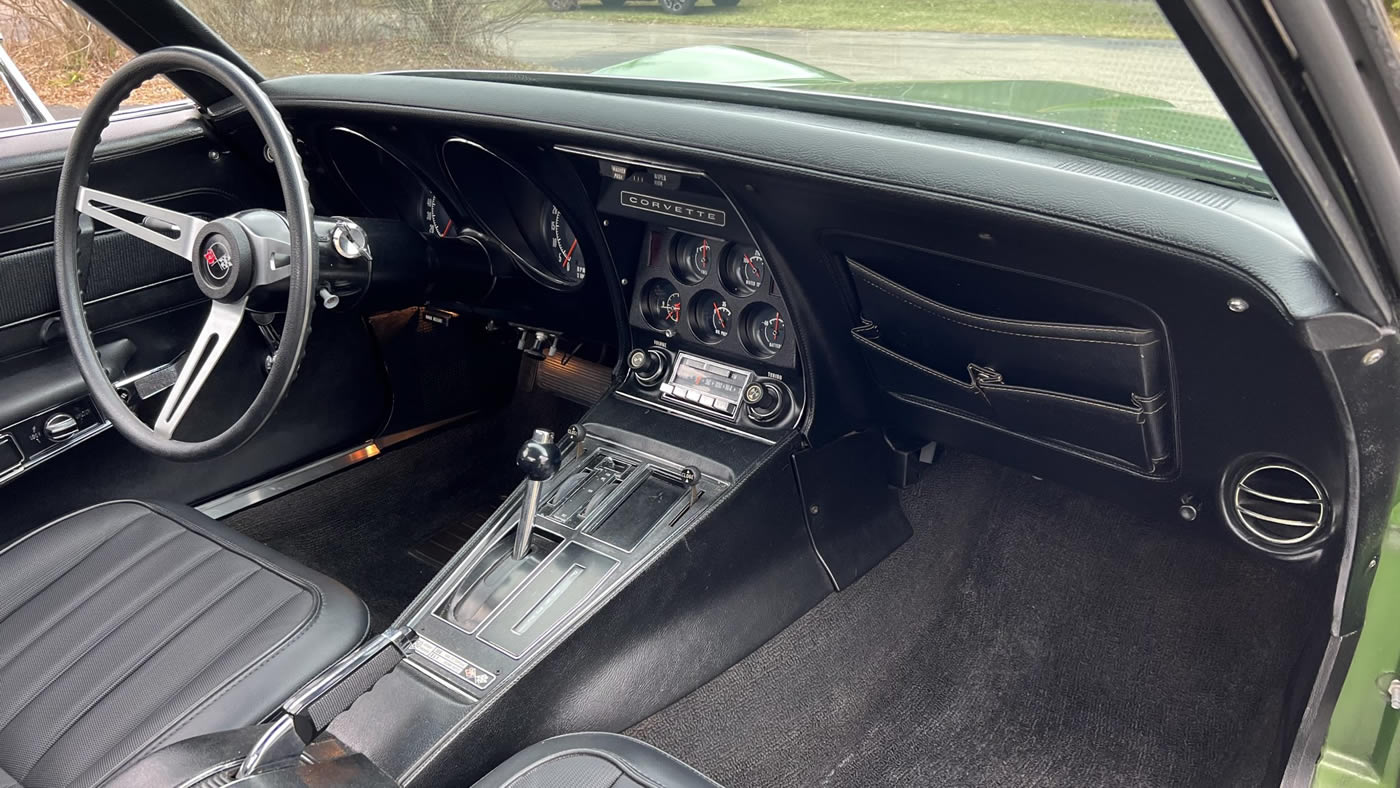 1972 Corvette Convertible - Elkhart Green