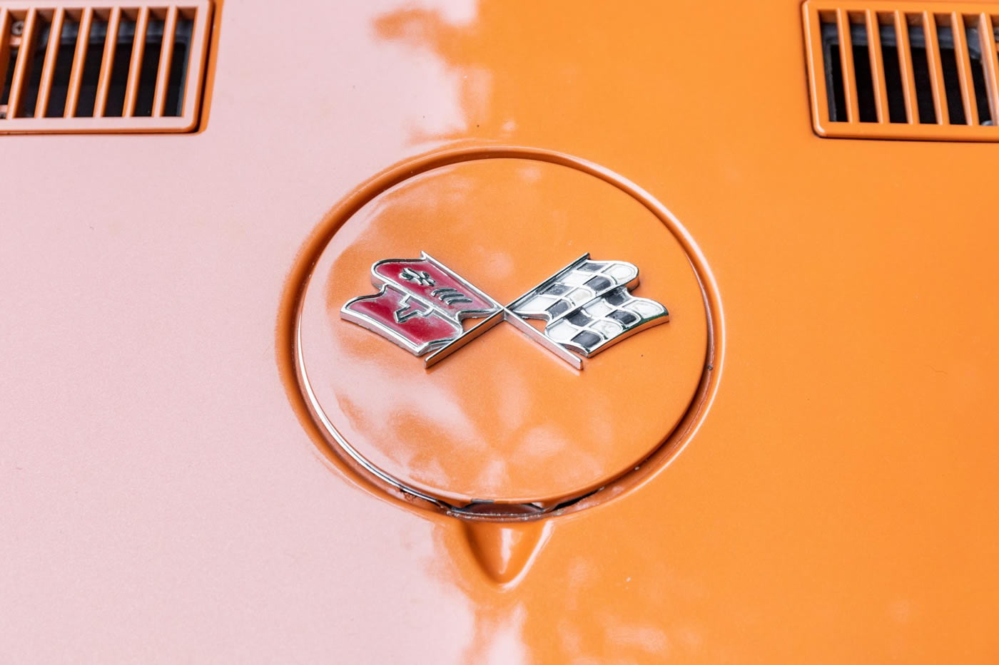 1972 Corvette Convertible in Ontario Orange