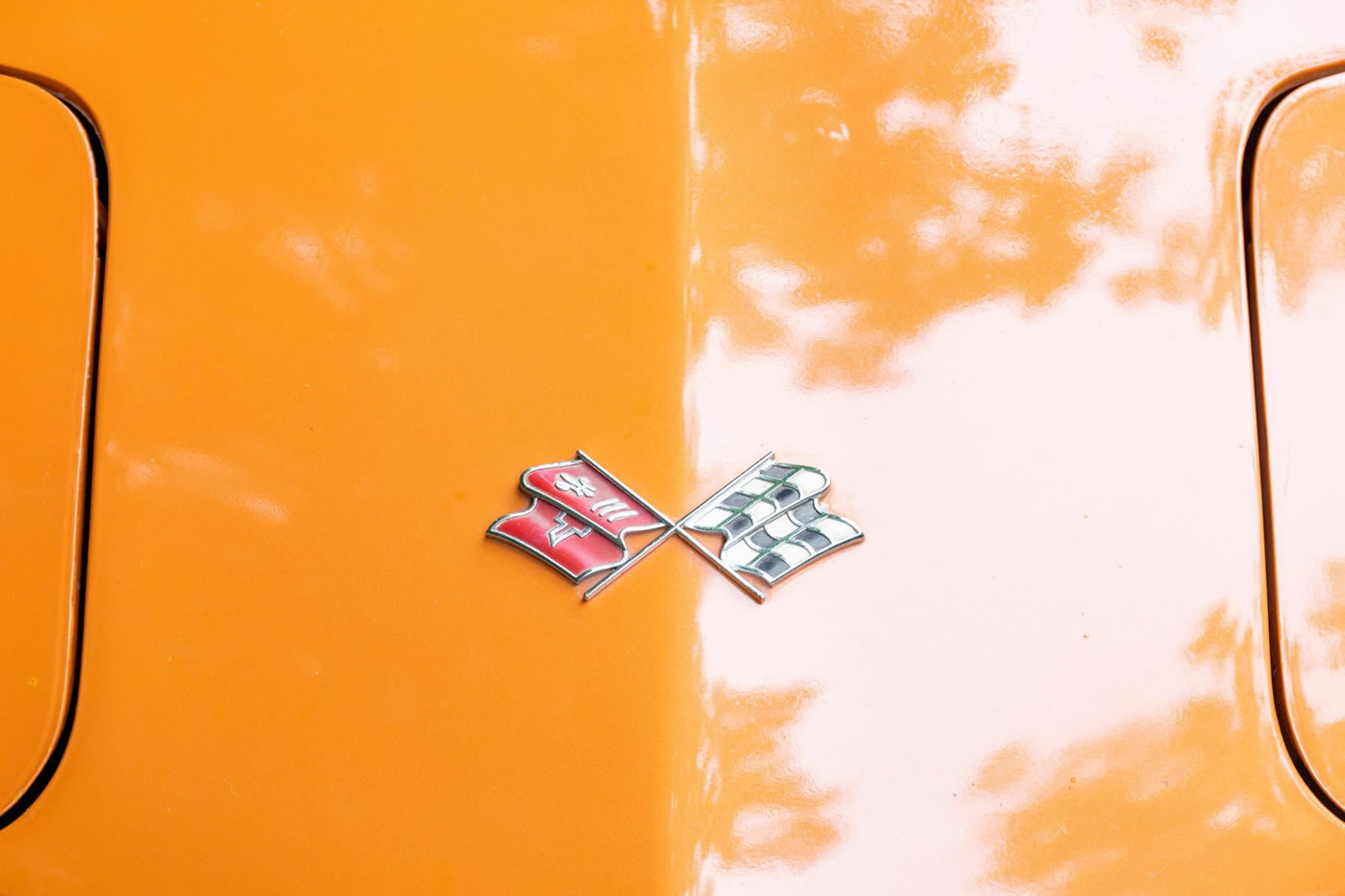 1972 Corvette Convertible in Ontario Orange