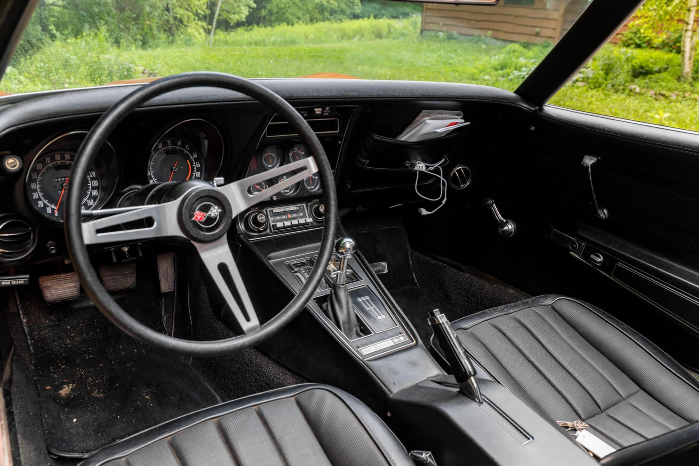 1972 Corvette Convertible in Ontario Orange