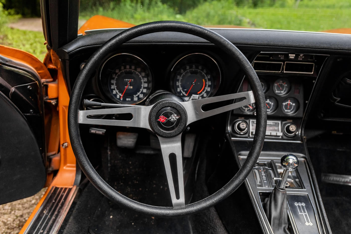1972 Corvette Convertible in Ontario Orange
