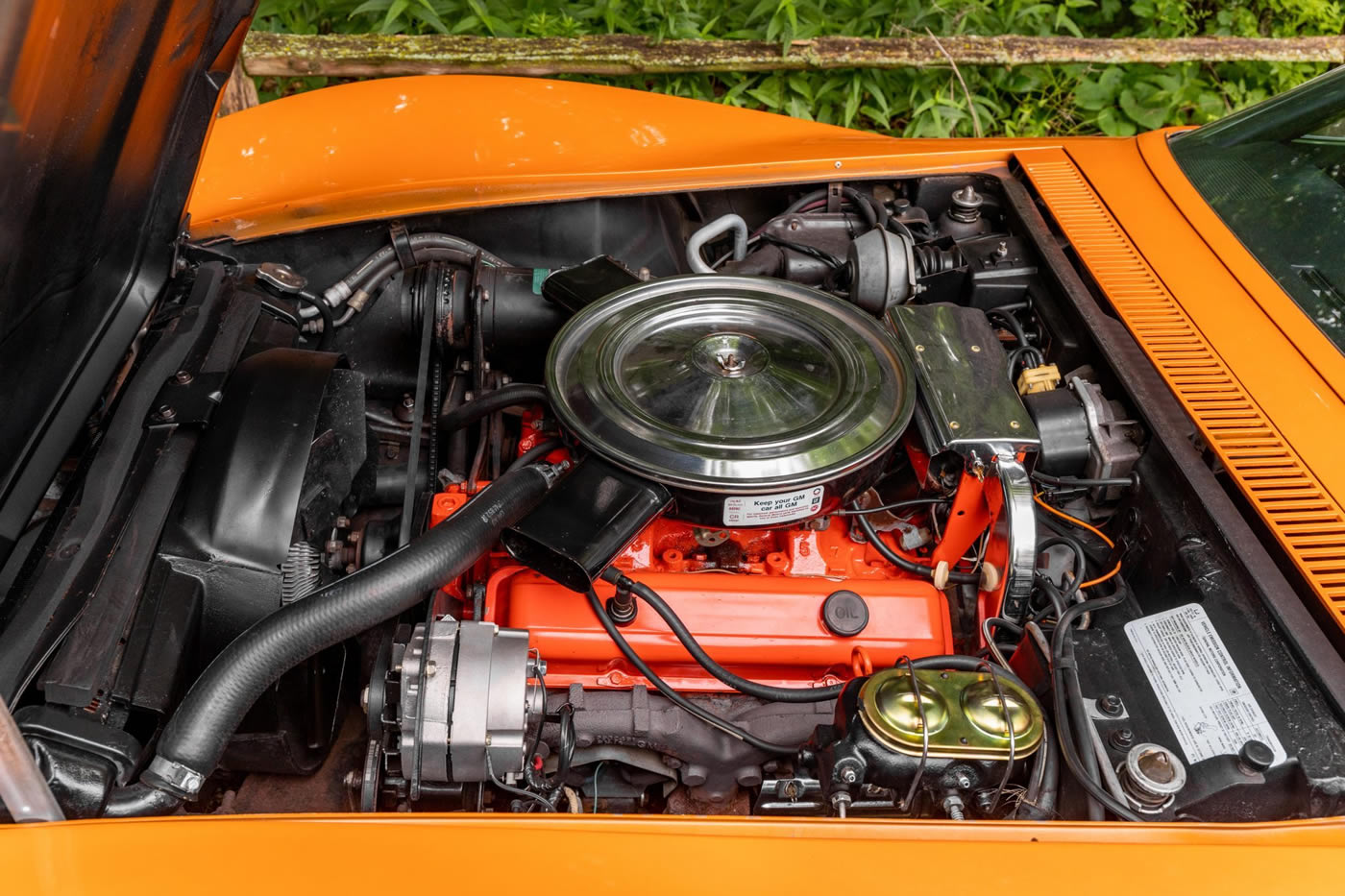 1972 Corvette Convertible in Ontario Orange