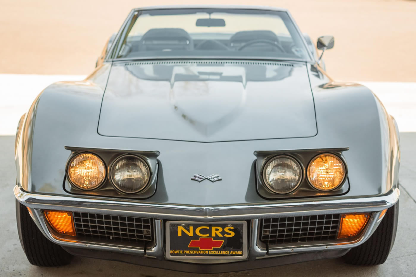 1972 Corvette Convertible in Steel Cities Gray