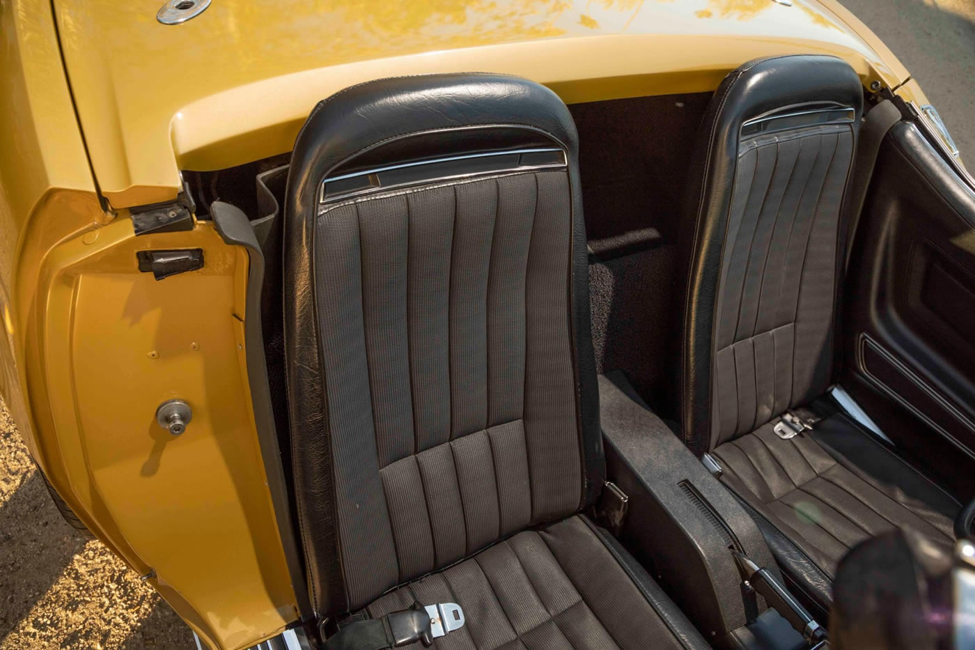 1972 Corvette Convertible in War Bonnet Yellow