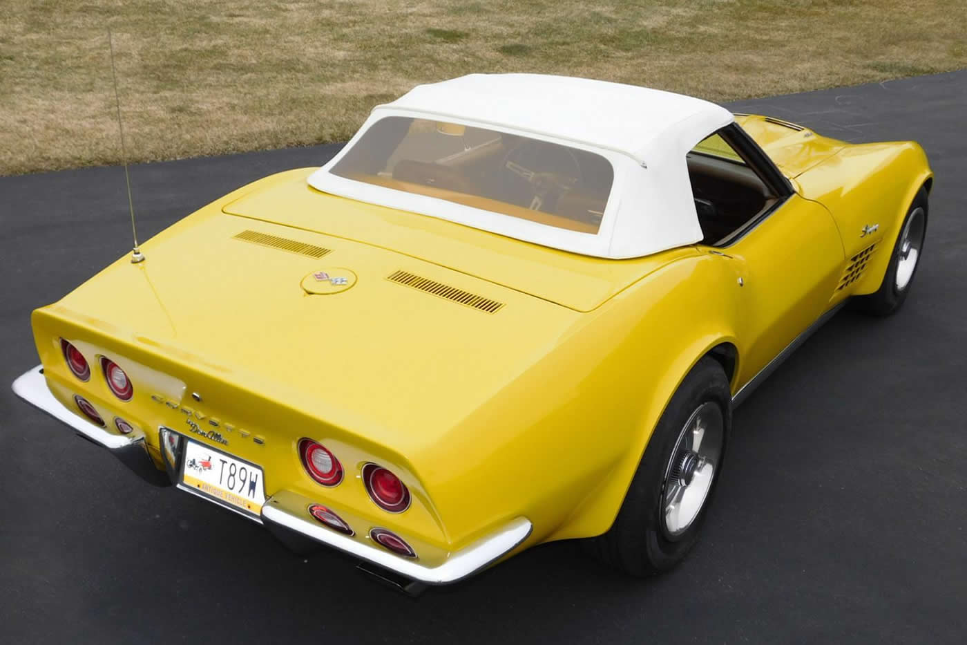 1972 Corvette Convertible LS5 in Sunflower Yellow