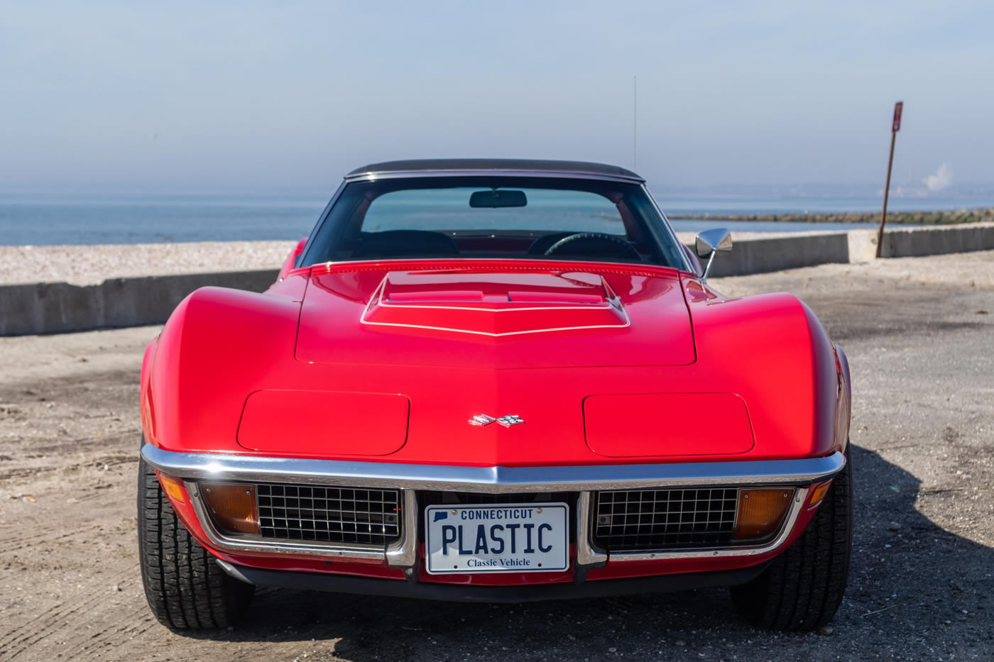 1972 Corvette Convertible LT-1 4-Speed in Mille Miglia Red