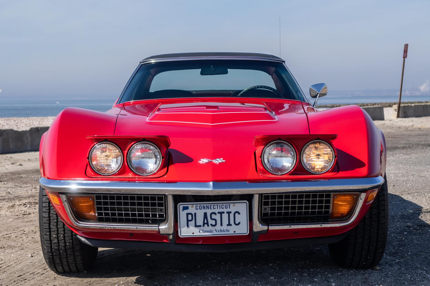 1972 Corvette Convertible LT-1 4-Speed in Mille Miglia Red