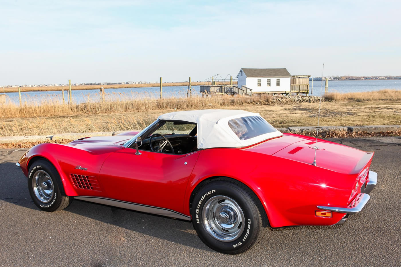1972 Corvette Convertible LT-1 4-Speed in Mille Miglia Red