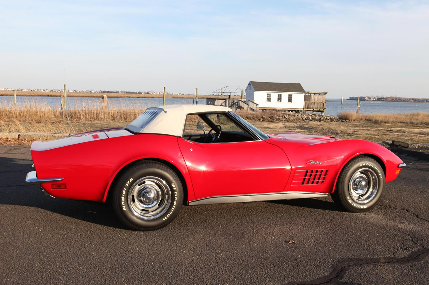 1972 Corvette Convertible LT-1 4-Speed in Mille Miglia Red