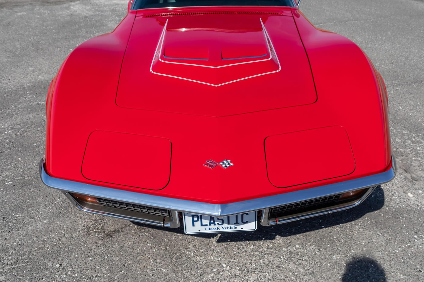 1972 Corvette Convertible LT-1 4-Speed in Mille Miglia Red