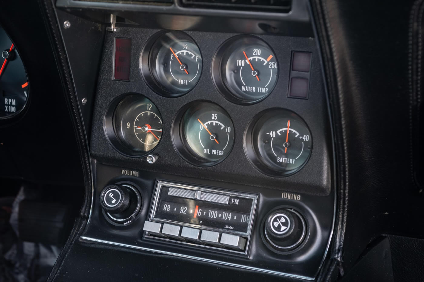 1972 Corvette Convertible LT-1 4-Speed in Mille Miglia Red