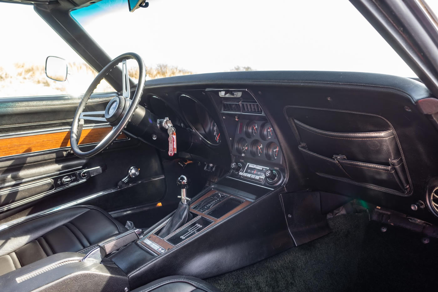 1972 Corvette Convertible LT-1 4-Speed in Mille Miglia Red