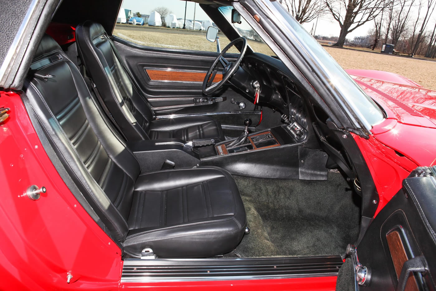 1972 Corvette Convertible LT-1 4-Speed in Mille Miglia Red