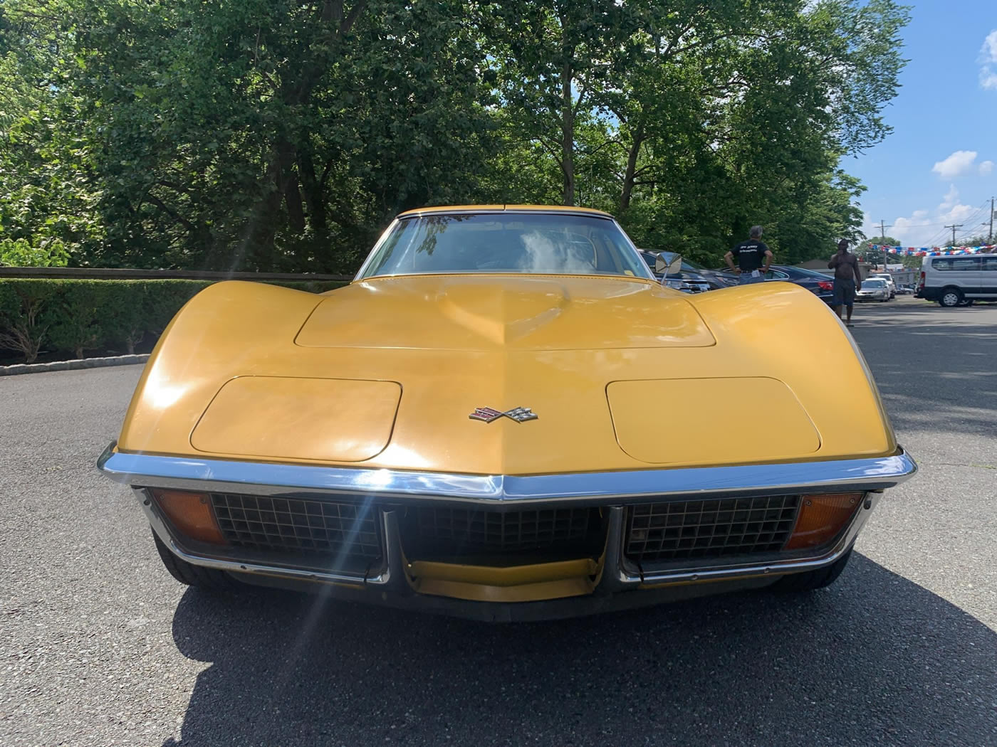 1972 Corvette Coupe in War Bonnet Yellow