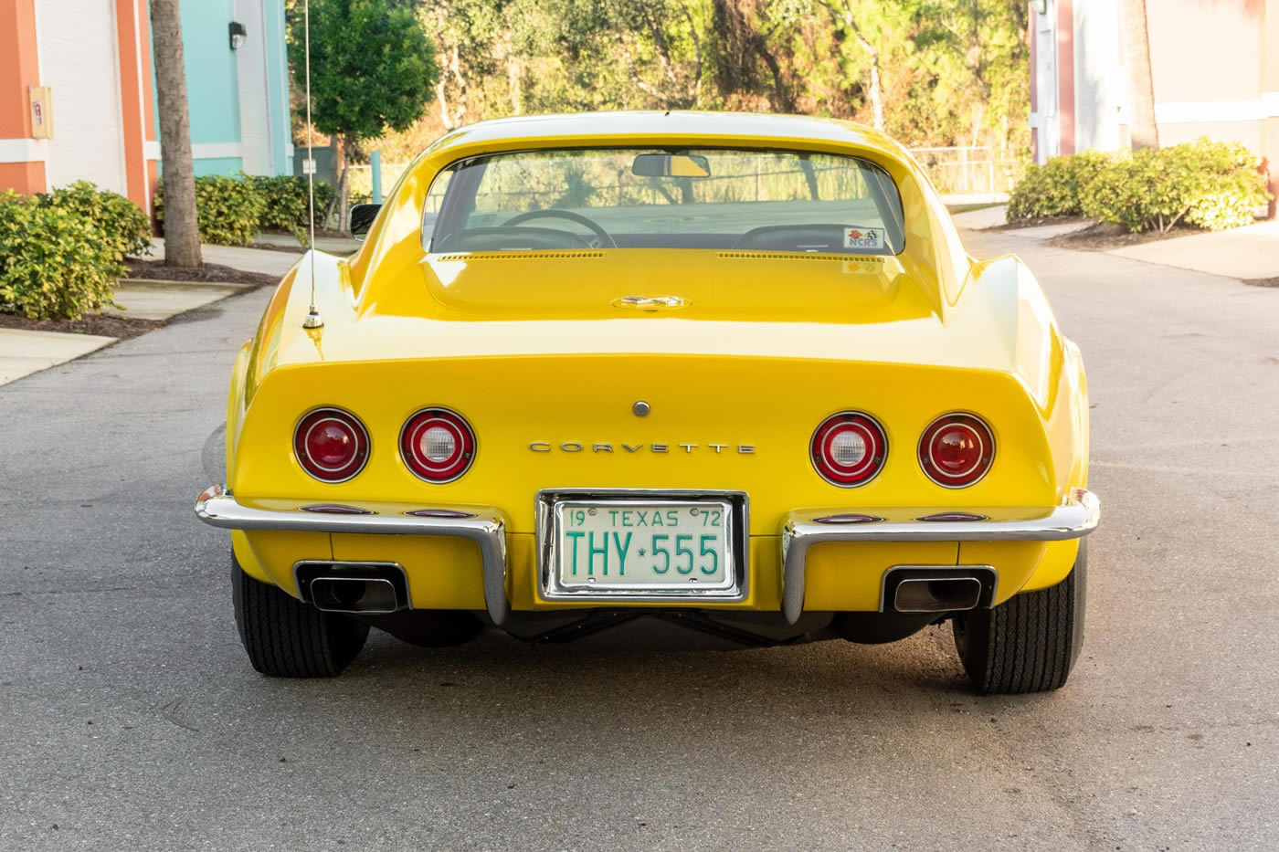 1972 Corvette LS5 in Sunflower Yellow