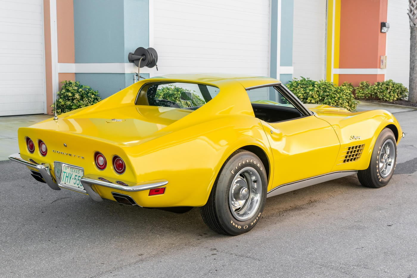 1972 Corvette LS5 in Sunflower Yellow