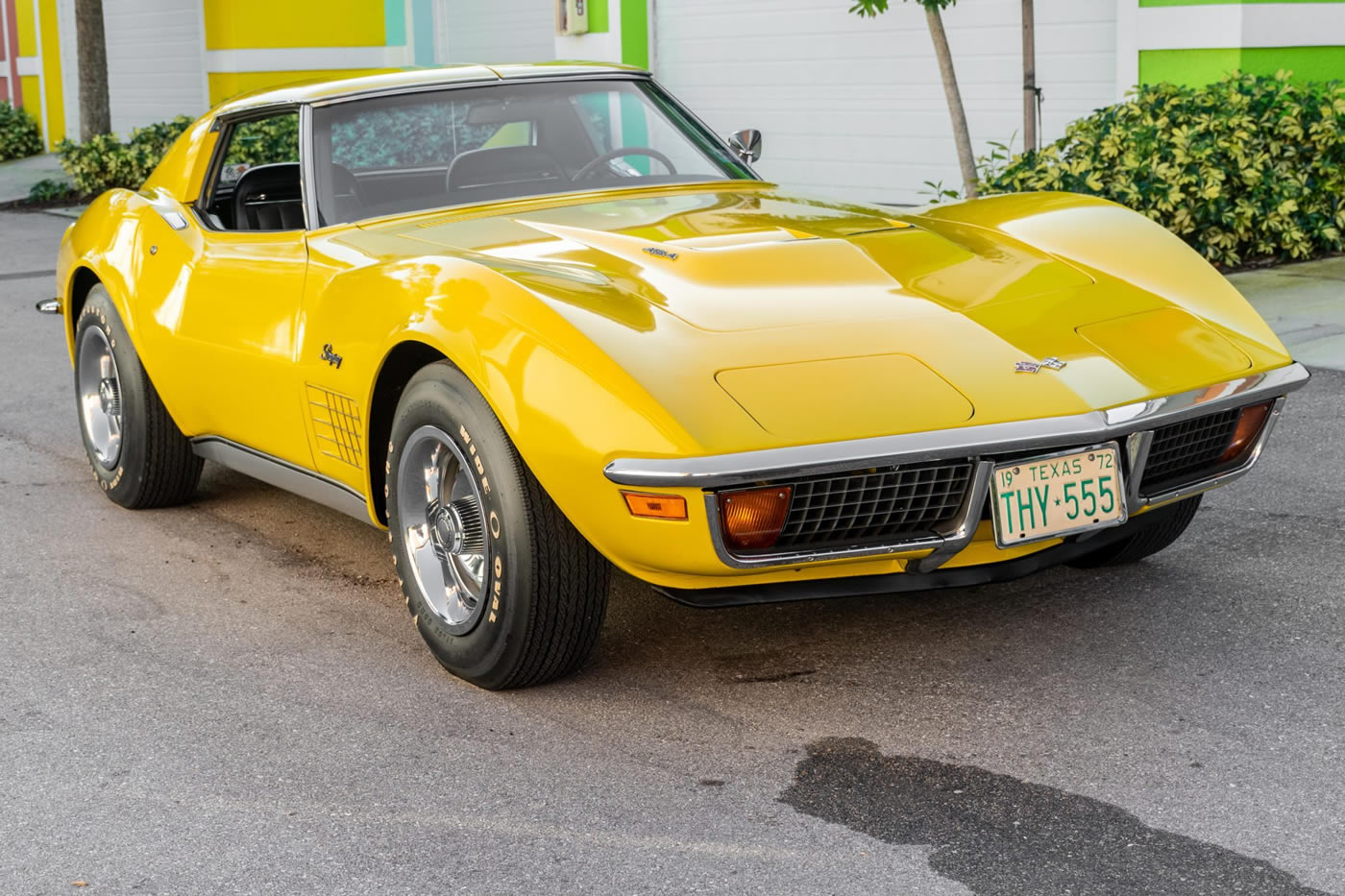 1972 Corvette LS5 in Sunflower Yellow