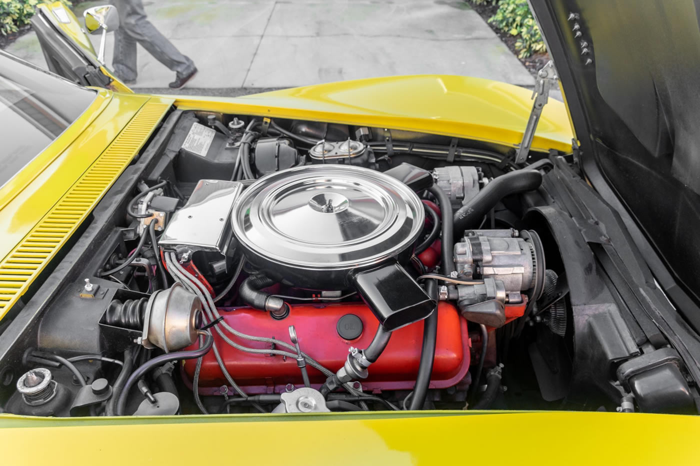 1972 Corvette LS5 in Sunflower Yellow