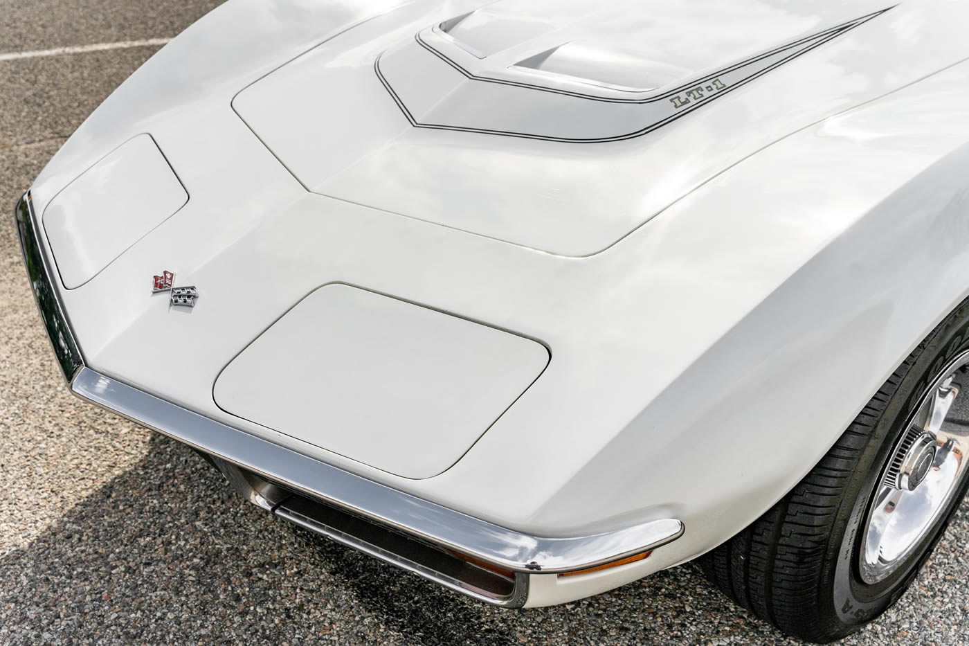 1972 Corvette LT-1 Coupe in Classic White