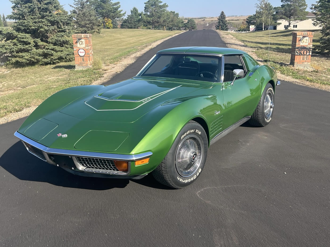 1972 Corvette LT-1 Coupe in Elkhart Green