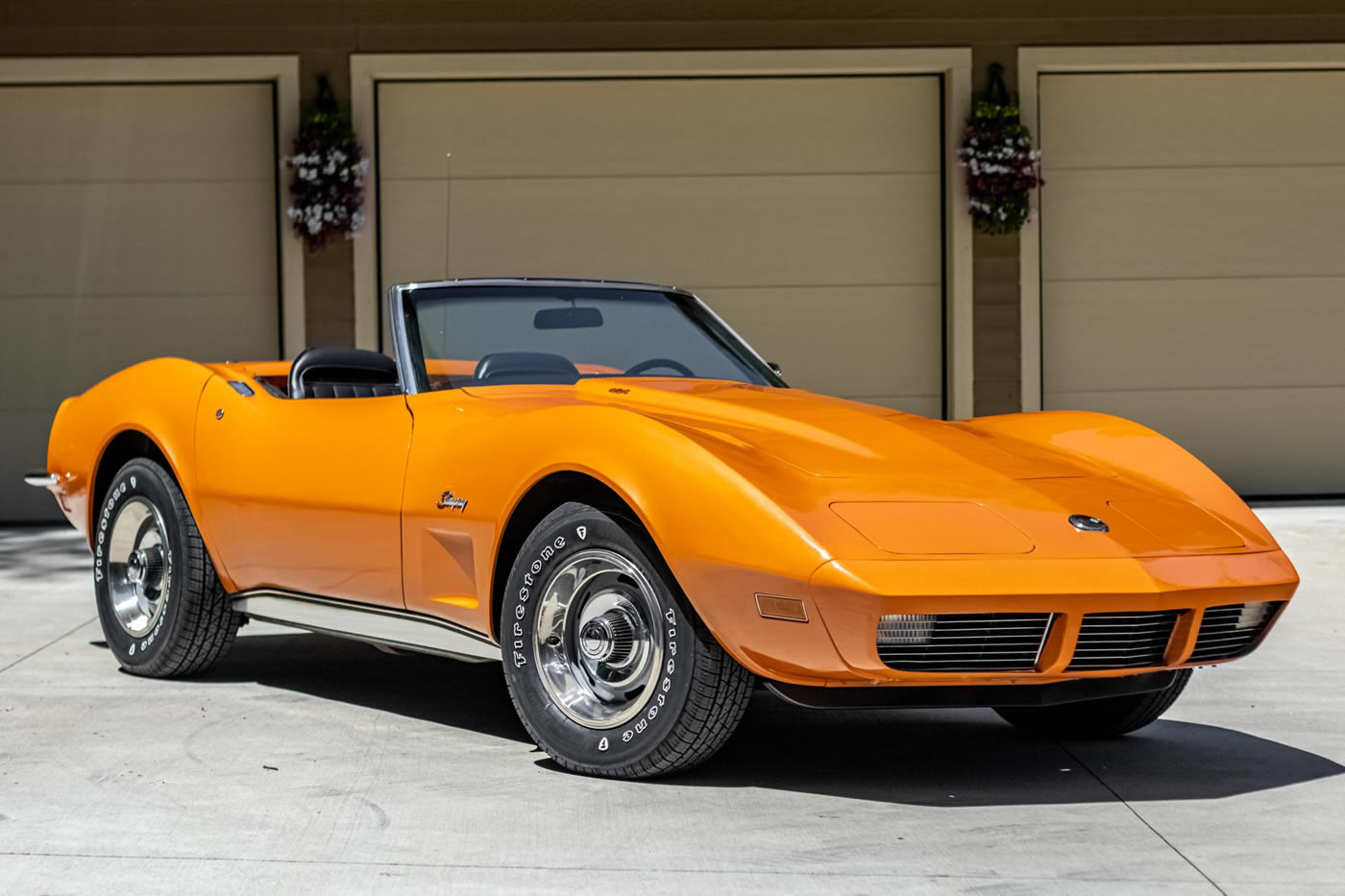 1973 Corvette Convertible 454 4-Speed in Orange