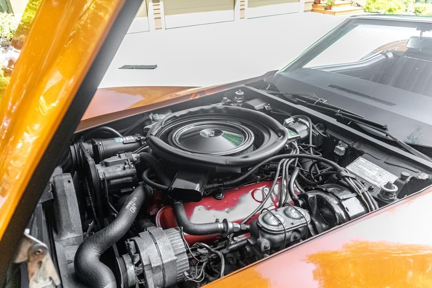 1973 Corvette Convertible 454 4-Speed in Orange