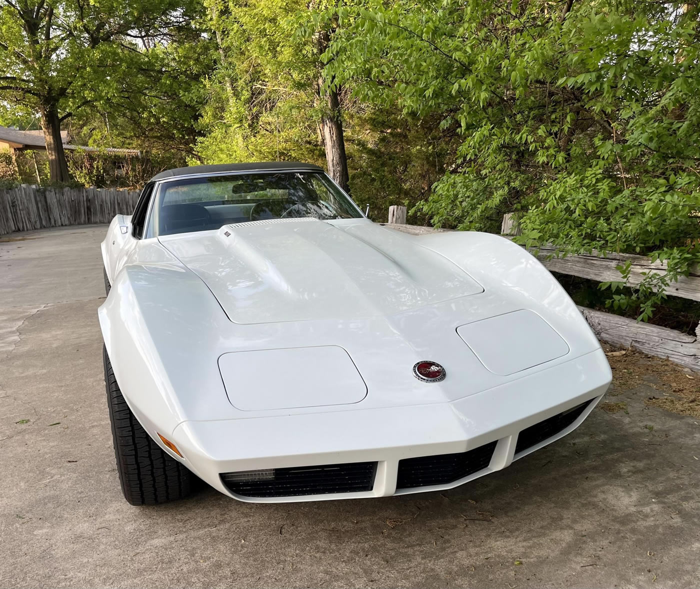 1973 Corvette Convertible L-82 in Classic White