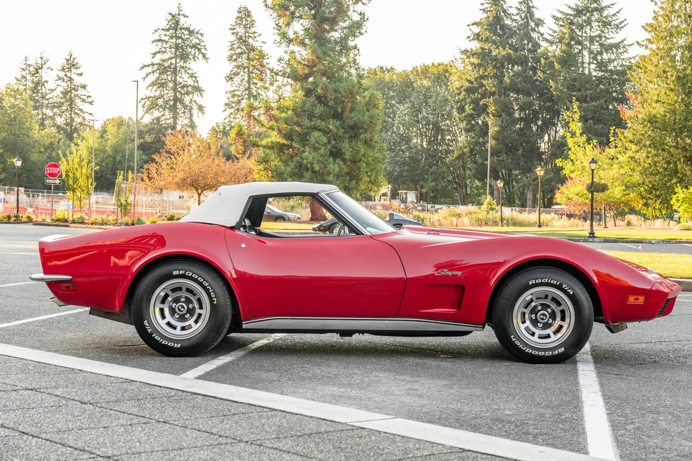 1973 Corvette Convertible L82 in Mille Miglia Red