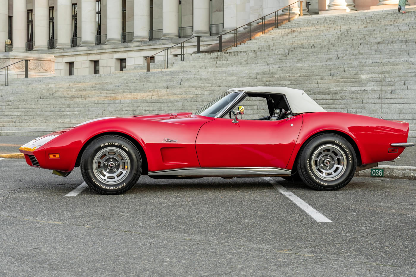 1973 Corvette Convertible L82 in Mille Miglia Red