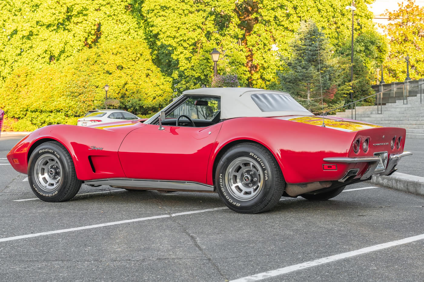 1973 Corvette Convertible L82 in Mille Miglia Red