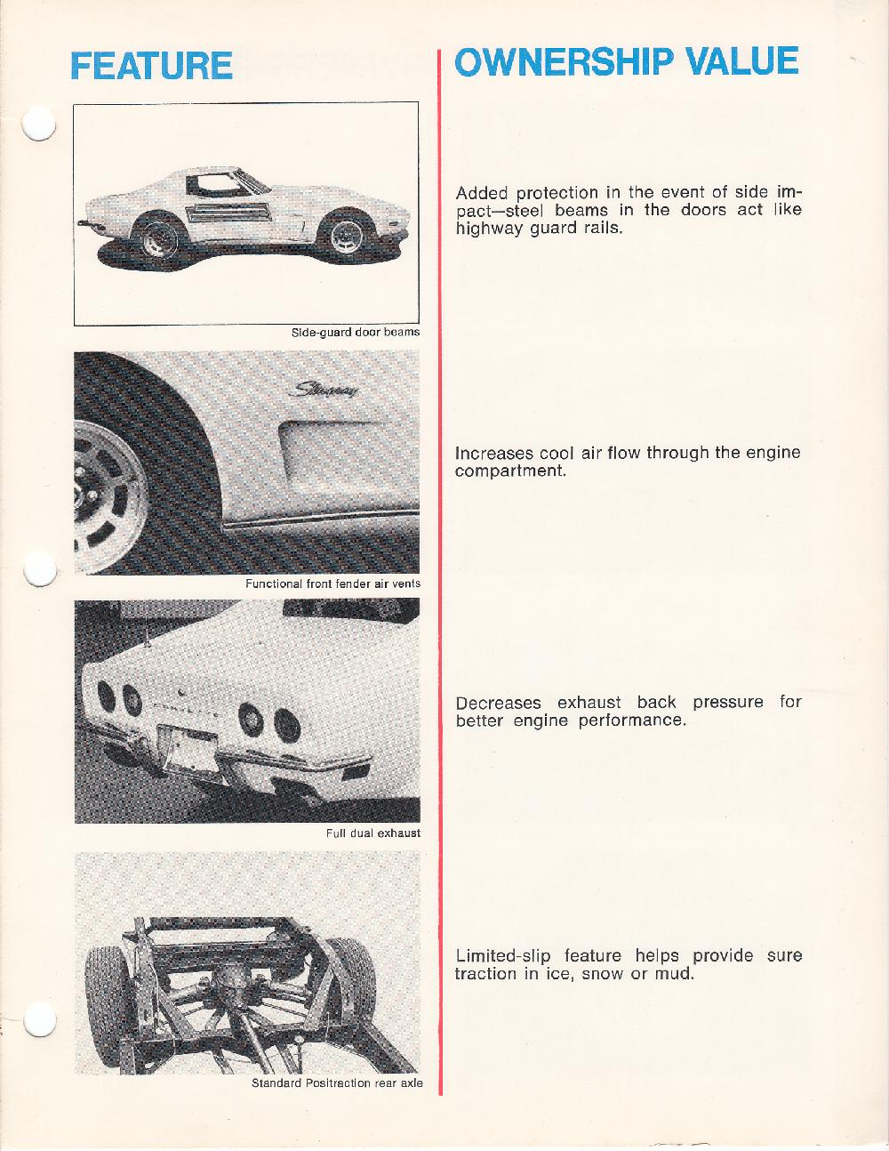 1973 Salesman Product Info - Page 3